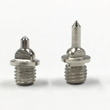 Steel athletics spikes in tartan shape:  pointed pin