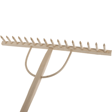 Handmade Wooden Rake for Sand Landing Pits