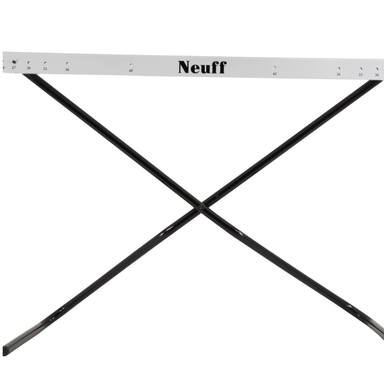 plyometric scissor hurdle | adjustable heights | front view