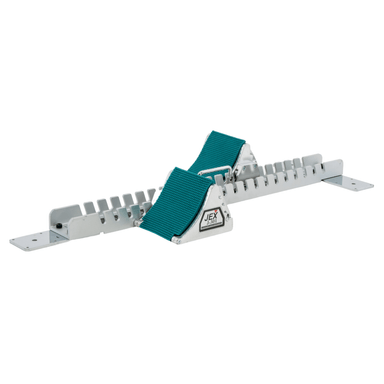 Super Olympic Starting Block | Aluminium centre bar with Green footplates |  WA certified